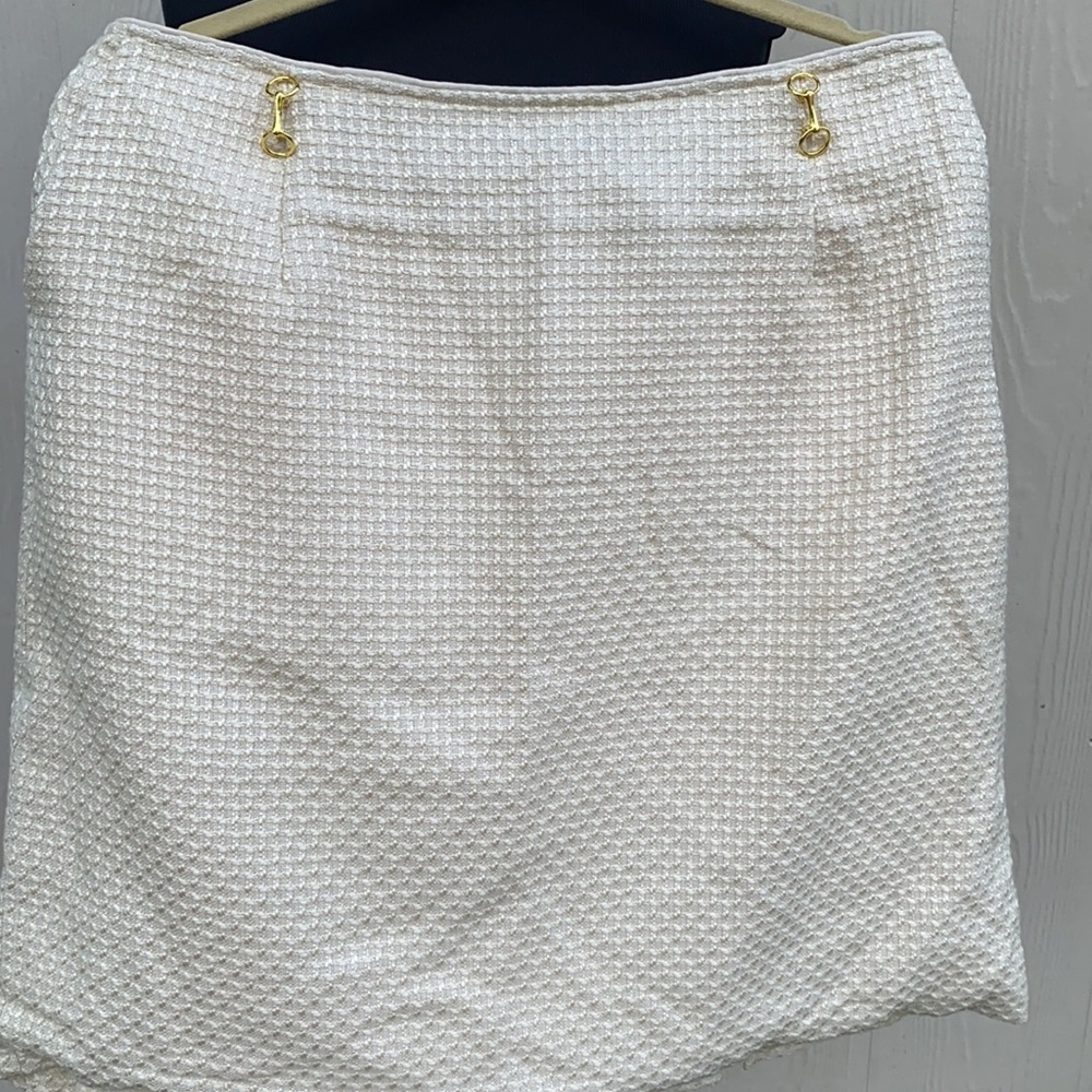 ELIZABETH MCKAY KNIT SKIRT SIZE:14